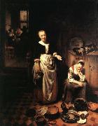 MAES, Nicolaes The Idle Servant Germany oil painting artist